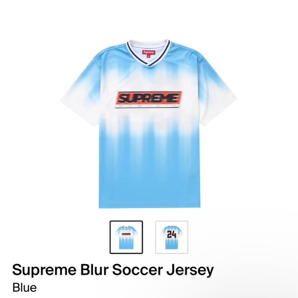Supreme Blur Soccer Jersey
